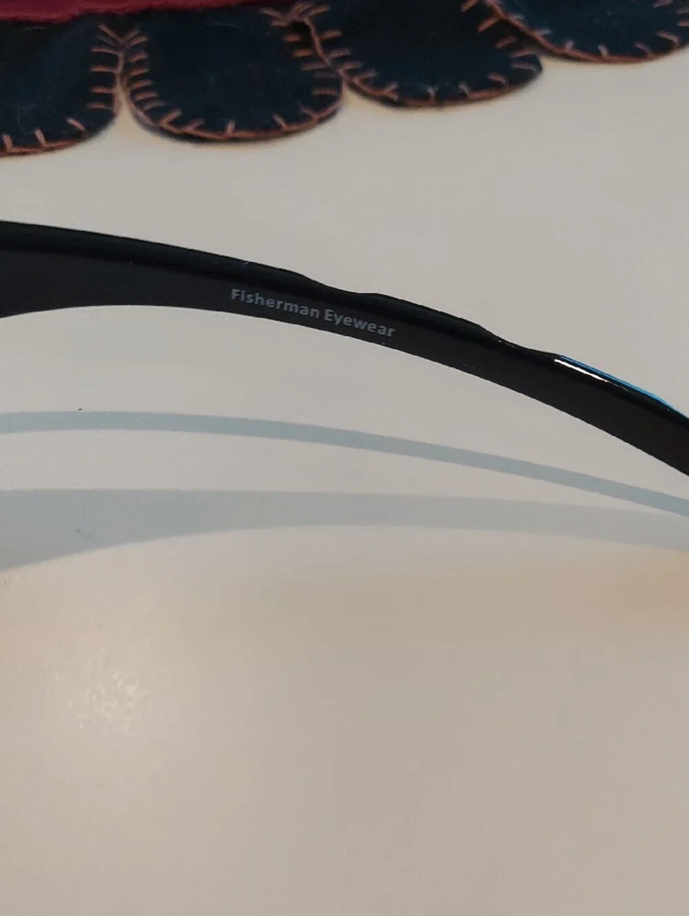 Fisherman's Eyewear Polarized Men's Sunglasses - Black Frame with Brown Lenses